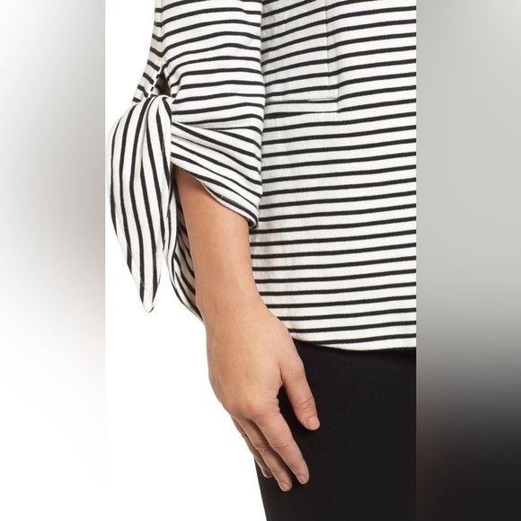 OLIVIA Moon Tie Sleeve Knit Open Front Blazer Jacket Woman’s - Picture 3 of 16